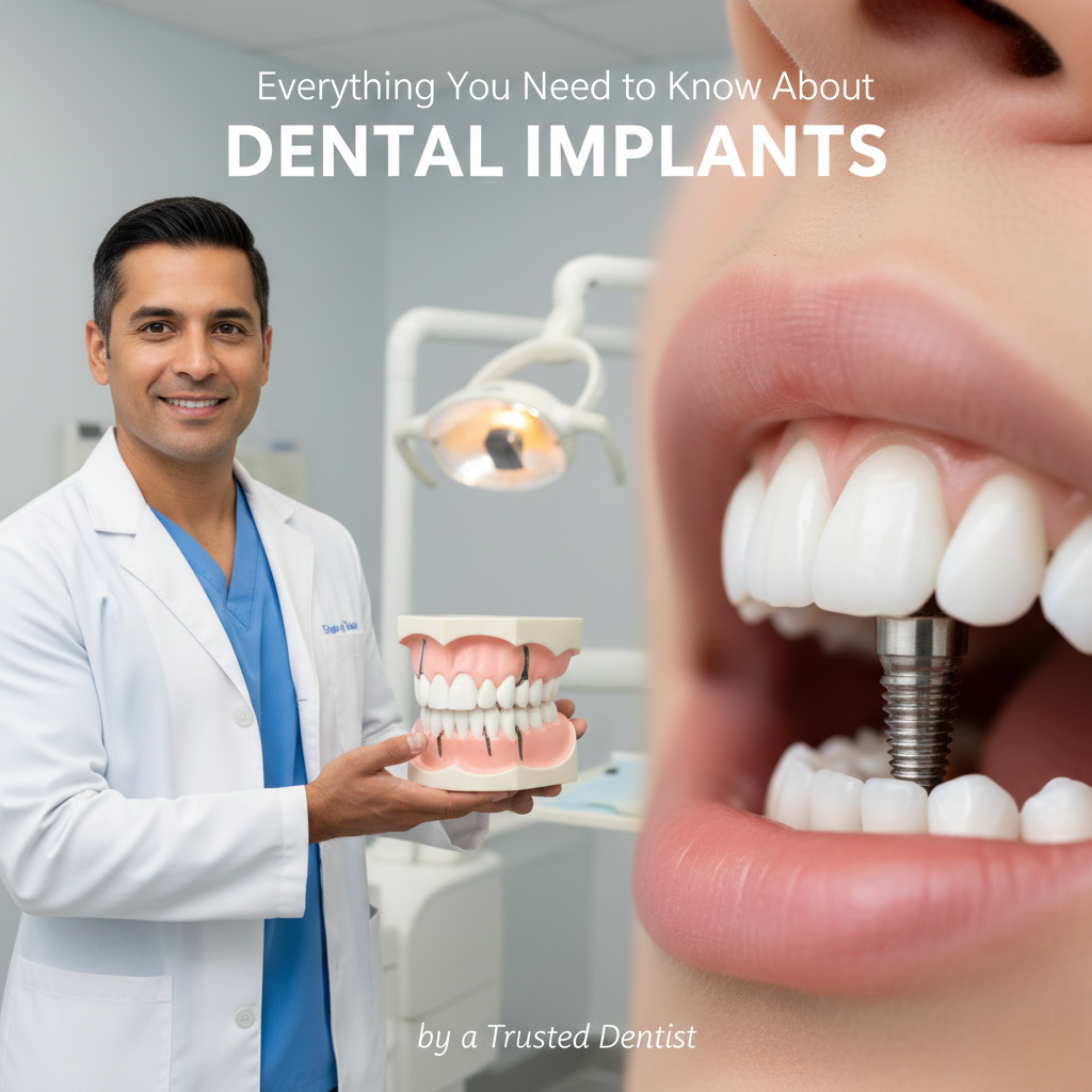 Everything You Need to Know About Dental Implants by a Trusted Dentist 